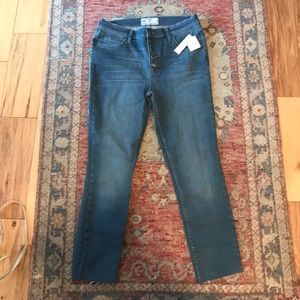Free People High Waisted Skinny Jeans